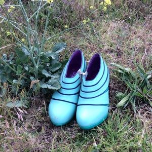Blue boots